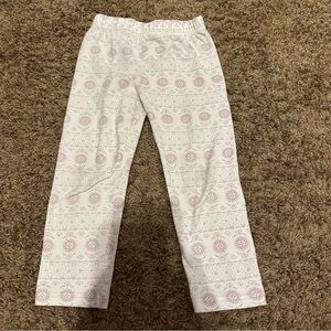 Lavender/ white leggings